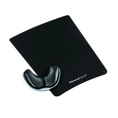 Apoio De Pulsos Para Rato Fellowes Health-V Preto 22,8 (A) X 27,9 (P) X 1,9 (H) Cm ( Escritório ) -