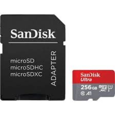 Tarjeta de memoria Sandisk Ultra MicroSDXC UHS-I 256GB + Adaptador ( Tarjeta de memoria ) -