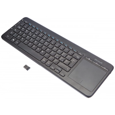 Teclado inalámbrico Microsoft All-in-One Media ( Accesorio informática ) -
