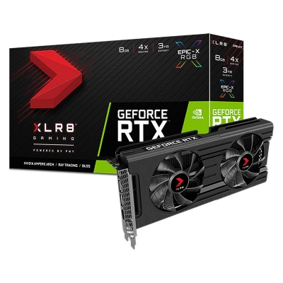 Carte graphique - PNY - GeForce RTX 3050 8GB XLR8 Gaming REVEL EPIC-X ( Composants PC ) -