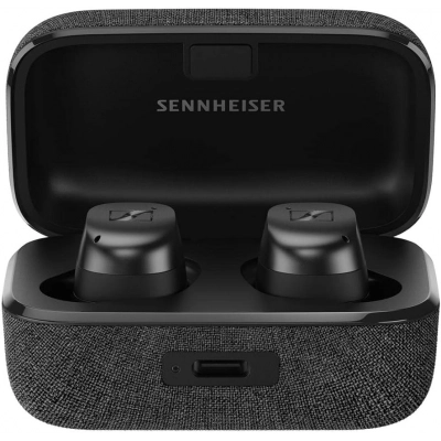 Auriculares Bluetooth True Wireless SENNHEISER Momentum 3 (In Ear - Microfone - Noise Canceling - Preto)
