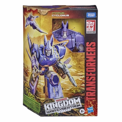 Cyclonus - Figura - Transformers War For Cybertron - 8 Años+