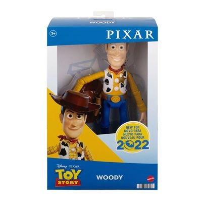 Disney Pixar Toy Story Woody grande Figura 31 cm articulada, juguete para ni�os y ni�as +3 a�os