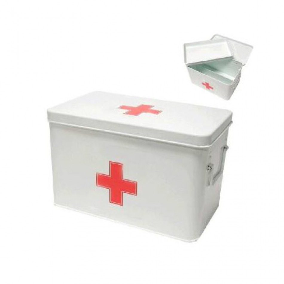 BOTIQUIN METAL BLANCO New Home