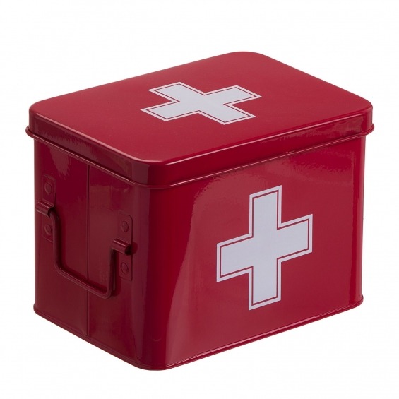 BOTIQUIN METAL ROJO en Botiquín New Home