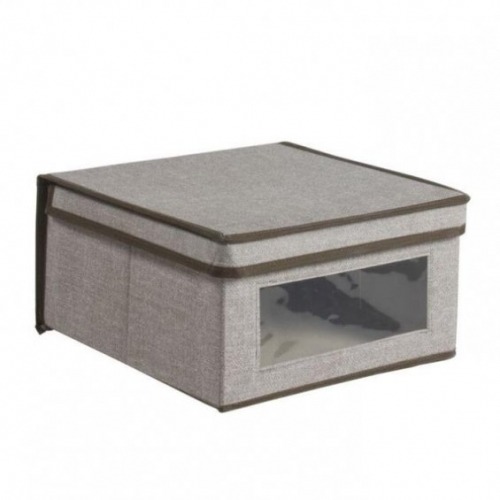 CAJA CON VENTANA Y TAPA ABATIBLE en Organizador Armario New Home