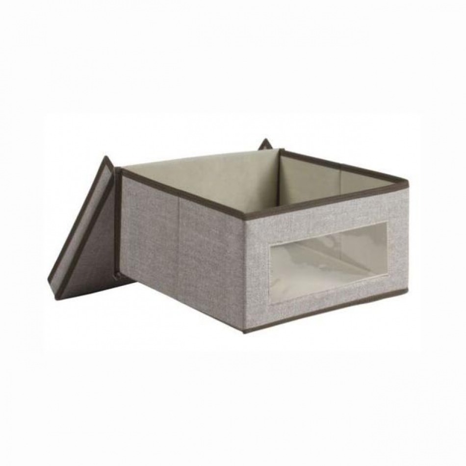 CAJA CON VENTANA Y TAPA ABATIBLE en Organizador Armario New Home