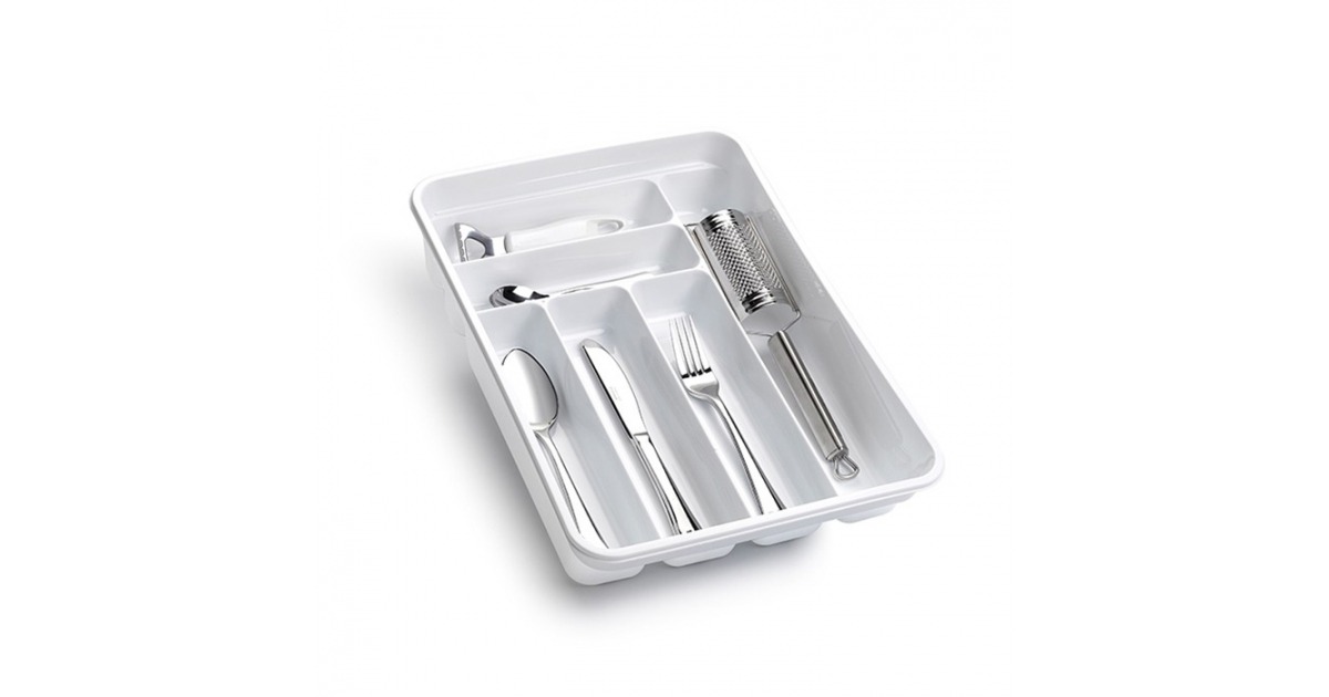 ORGANIZADOR CUBIERTOS BLANCO en cubierto New Home