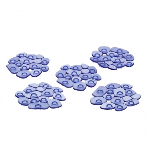 SET5 ALFOMBRA BAÑO AZUL en Alfombras New Home