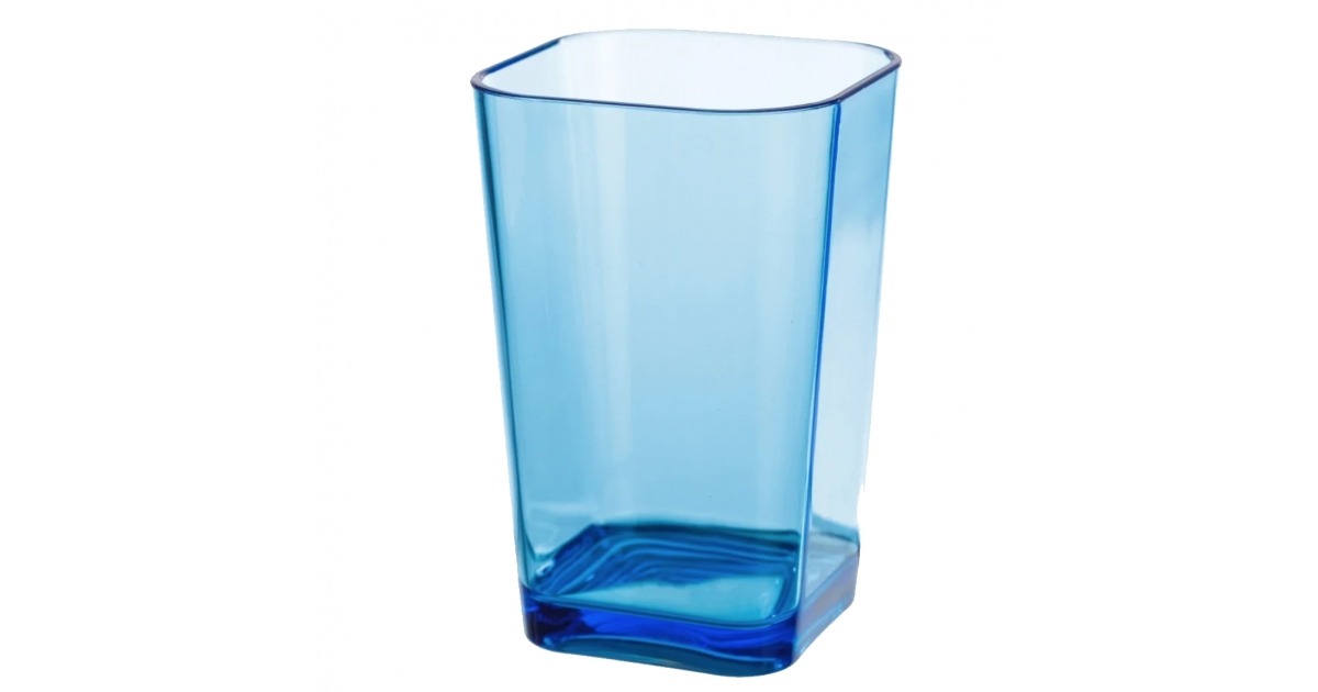 VASO BAÑO AZUL en vaso New Home