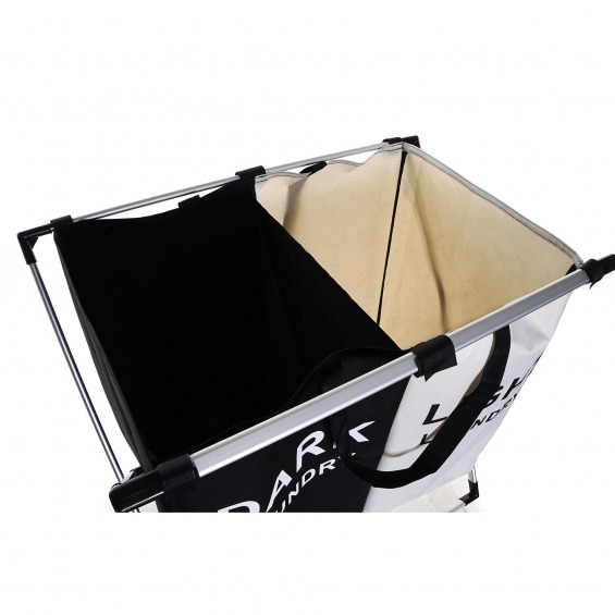 CESTA DOBLE PARA LA ROPA en Colada y Limpieza New Home