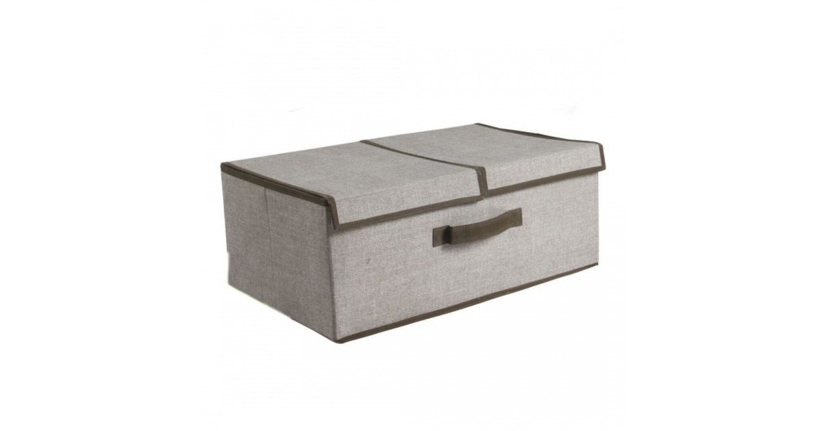 CAJA CON TAPA DOBLE ABATIBLE en Organizador Armario New Home