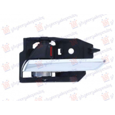 MANETA INTERIOR CROMADA DE PUERTA DELANTERA Y TRASERA (CON SEGURIDAD)