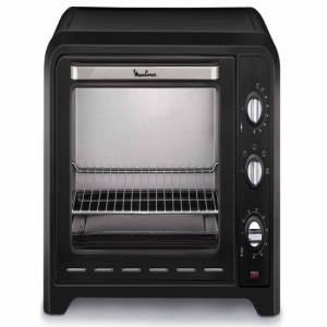 Horno compacto Moulinex Optimo, 33 litros, convención, 1600W, 6 programas, ref. OX4648, negro