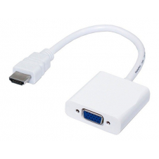 BROBOTIX CONVERTIDOR HDMI MACHO - VGA HEMBRA + AUDIO