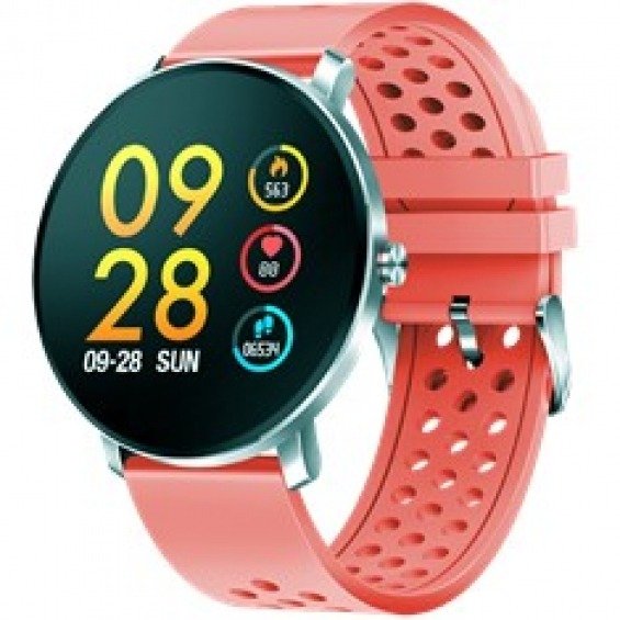 Pulsera reloj deportiva denver sw - 171 rosa - smartwatch - ips -  1.3pulgadas…