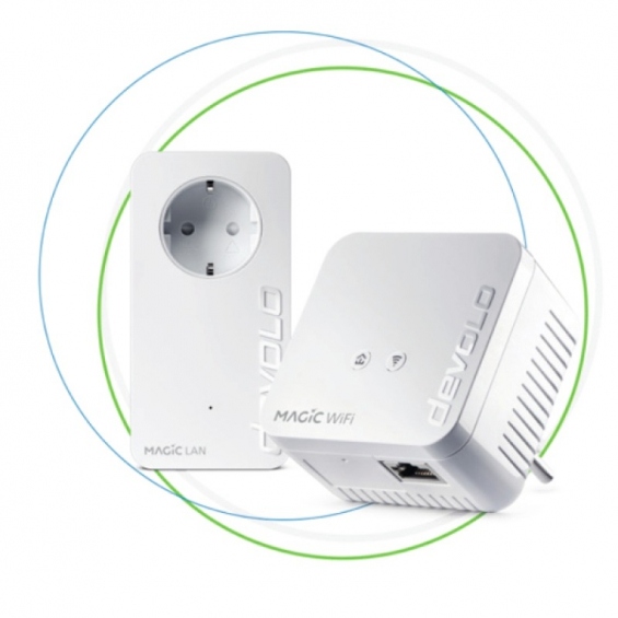 Devolo Magic 1 WiFi mini Starter Kit 1200 Mbit/s Ethernet Blanco
