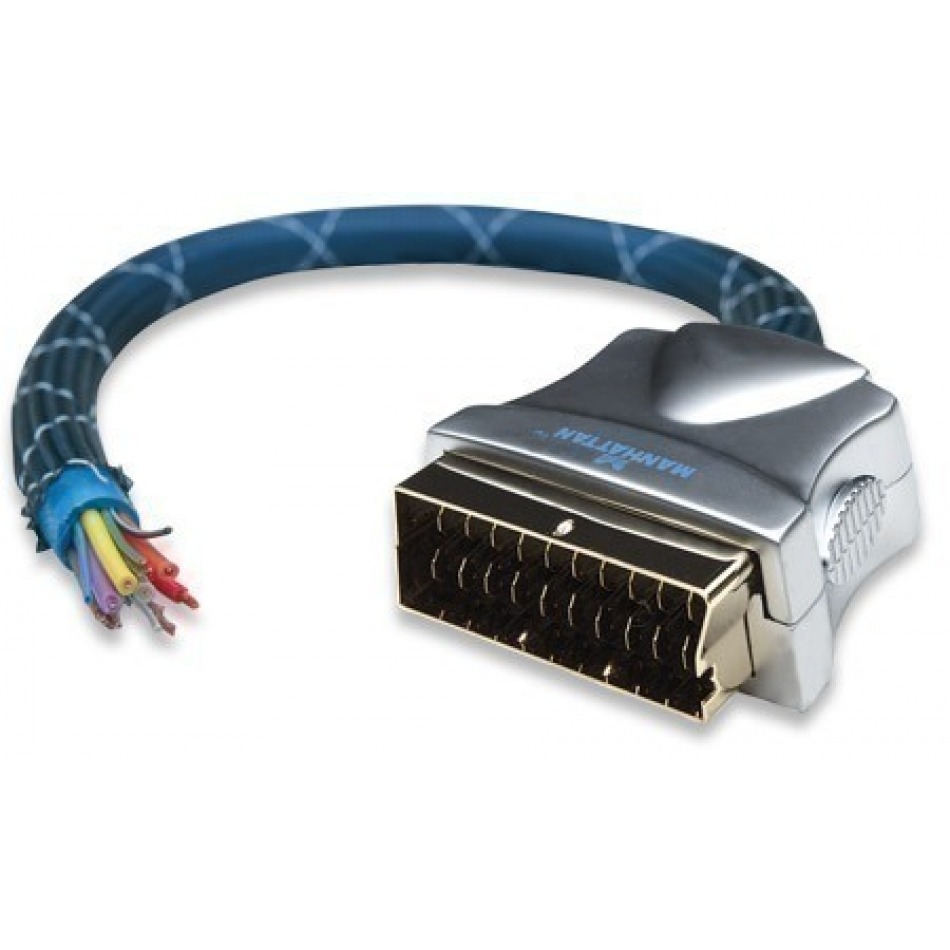 cable euroconector machomacho 3 metros dorado de manhattan en cables de…