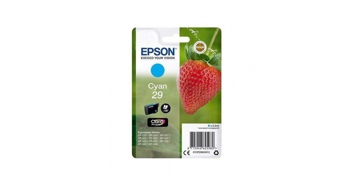 cartucho tinta cian epson t2982 xp235332432 - fresa de epson en cartuchos…