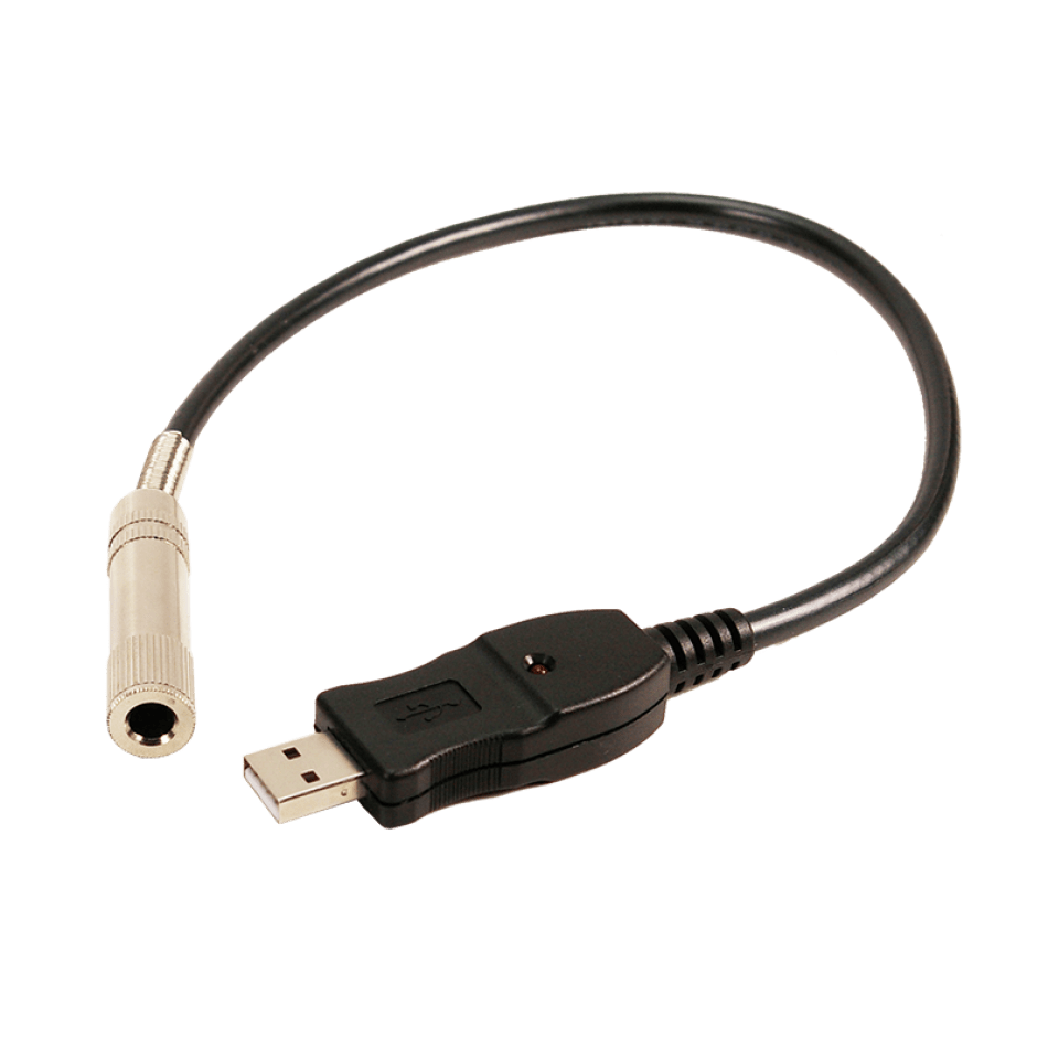 ADAPTADOR DE AUDIO CONVERSOR USB a JACK AUDIO 6.3mm