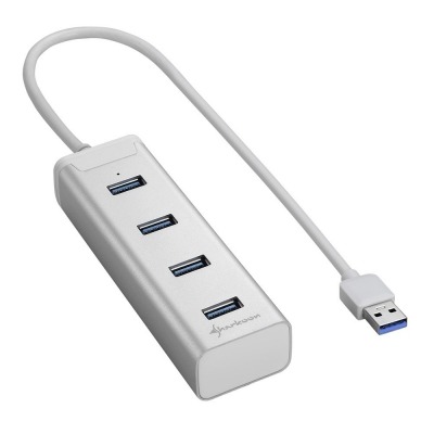 Sharkoon SB1 USB Tarjeta de sonido USB, 3,5 mm, 0,15 m, Negro, Windows 10,Windows 7,Windows 8, 20 g