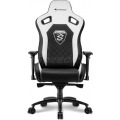 SILLA GAMING SHARKOON SKILLER SGS4 NEGRO BLANCO 160º