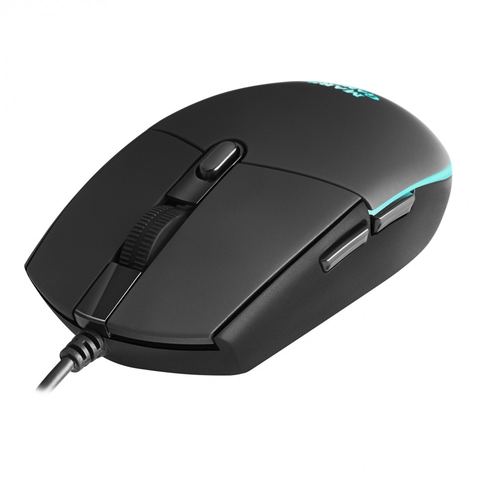 mouse mars gaming mmg optico 3200dpi 6 botones iluminacion flow switches…