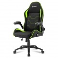 SILLA GAMING SHARKOON ELBRUS 1 NEGRO VERDE 160º