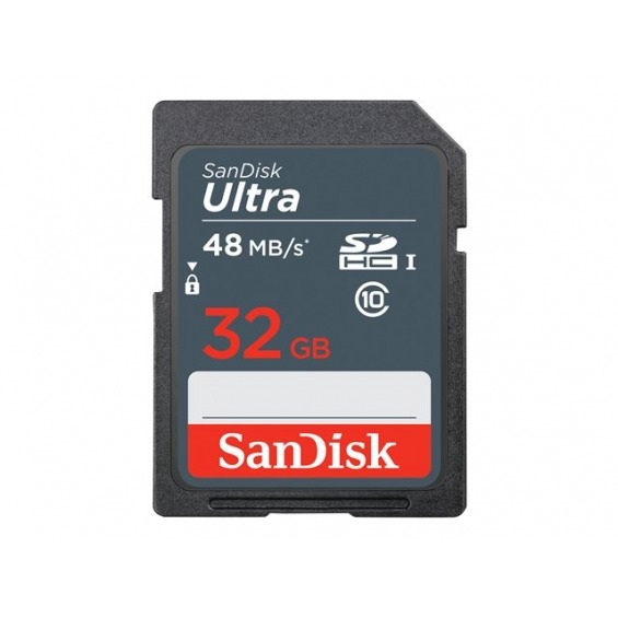 SanDisk Ultra - tarjeta de memoria flash - 32 GB - SDHC