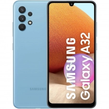 Teléfono SAMSUNG A32 - 6.4 pulgadas, 4GB, Azul, Android 11