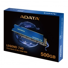 SSD INTERNO ADATA 500GB PCI EXPRESS 3D NAND M.2 2280 ALEG 740 500GCS