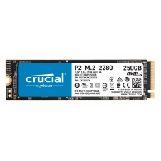 UNIDAD SSD M.2 CRUCIAL 250GB (CT250P2SSD8) P2, PCIE 3.0, NVME, 3D NAND, 2280