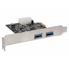 MANHATTAN TARJETA PCI EXPRESS DE 2 PUERTOS USB 3.0 DE SÚPER VELOCIDAD 151375