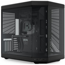 GABINETE HYTE Y70 BLACK ATX VIDRIO PANORÁMICO PCIE 4.0 USB-C
