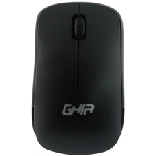 MOUSE INALAMBRICO GM400NG GHIA COLOR NEGRO/GRIS