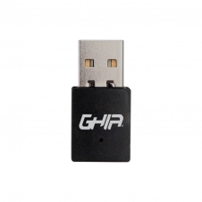 ADAPTADOR DE RED GHIA, USB 2.0, INALAMBRICA, 300 MBPS, ALTA VELOCIDAD