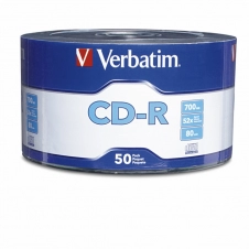 VERBATIM TORRE DE DISCOS VIRGENES PARA CD, CD-R, 50 DISCOS (97488)