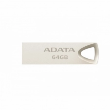MEMORIA USB ADATA UV210, 64GB, USB 2.0, DORADO METÁLICO AUV210-64G-RGD