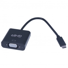 ADAPTADOR GHIA USB 3.1 TIPO C MACHO A VGA HEMBRA / 1080 PIXELES