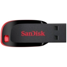 MEMORIA SANDISK 128GB, USB 2.0, CRUZER BLADE Z50, NEGRO C/ROJO SDCZ50-128G-B35