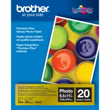 Papel Fotográfico BROTHER BP71GLTR - Papeles fotográficos, Color blanco