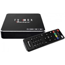 BLACKPCS TV BOX EO104K-BL, WIFI, HDMI, RJ-45, ANDROID 5.1, NEGRO