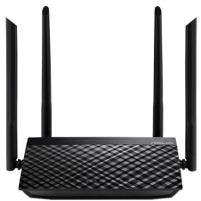 ROUTER ASUS (RT-AC1200 V2) DUAL BAND,MIMO,4 ANTENAS,2.4GHZ,5.0GHZ,16MB FLASH,64MB RAM