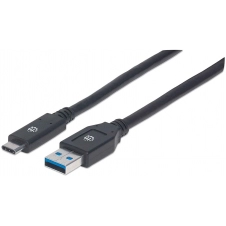 CABLE USB 3.1, GEN 1, A MACHO/ C MACHO, 5 GBPS, 3 M, NEGRO MANHATTAN