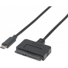 CONVERTIDOR USB-C 3.1 A HDD SATA 2.5 PULGADA MANHATTAN