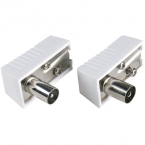 Kit Conector Macho-Hembra de Antena IEC