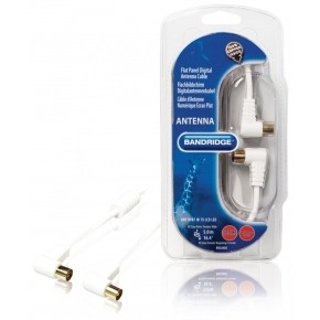 Cable de Antena Digital para Pantalla Plana 120dB 5.0 m