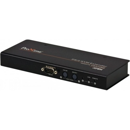 KVM extender, VGA, PS/2, audio, RS232 350 m