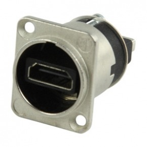 ADAPTADOR DE PASO HDMI 1.3 CON CARCASA EN FORMA DE D NEUTRIK
