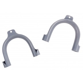 Soporte de Gancho Manguera de Salida Gris